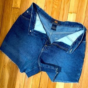 High Waisted Jean Shorts 13/14